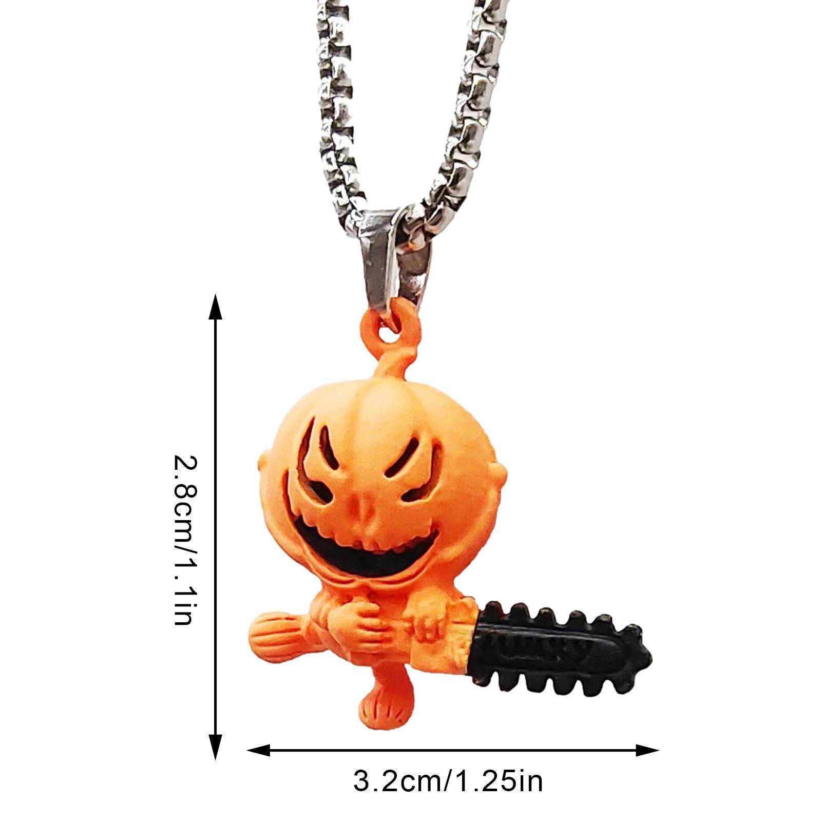 Amazon.co.jp: [PUCHEN] かぼちゃのネックレス,ハロウィン